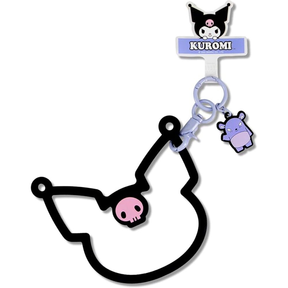 Japan Sanrio Multi Ring Plus with Silicone Bracelet - Kuromi